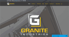 Desktop Screenshot of graniteind.com